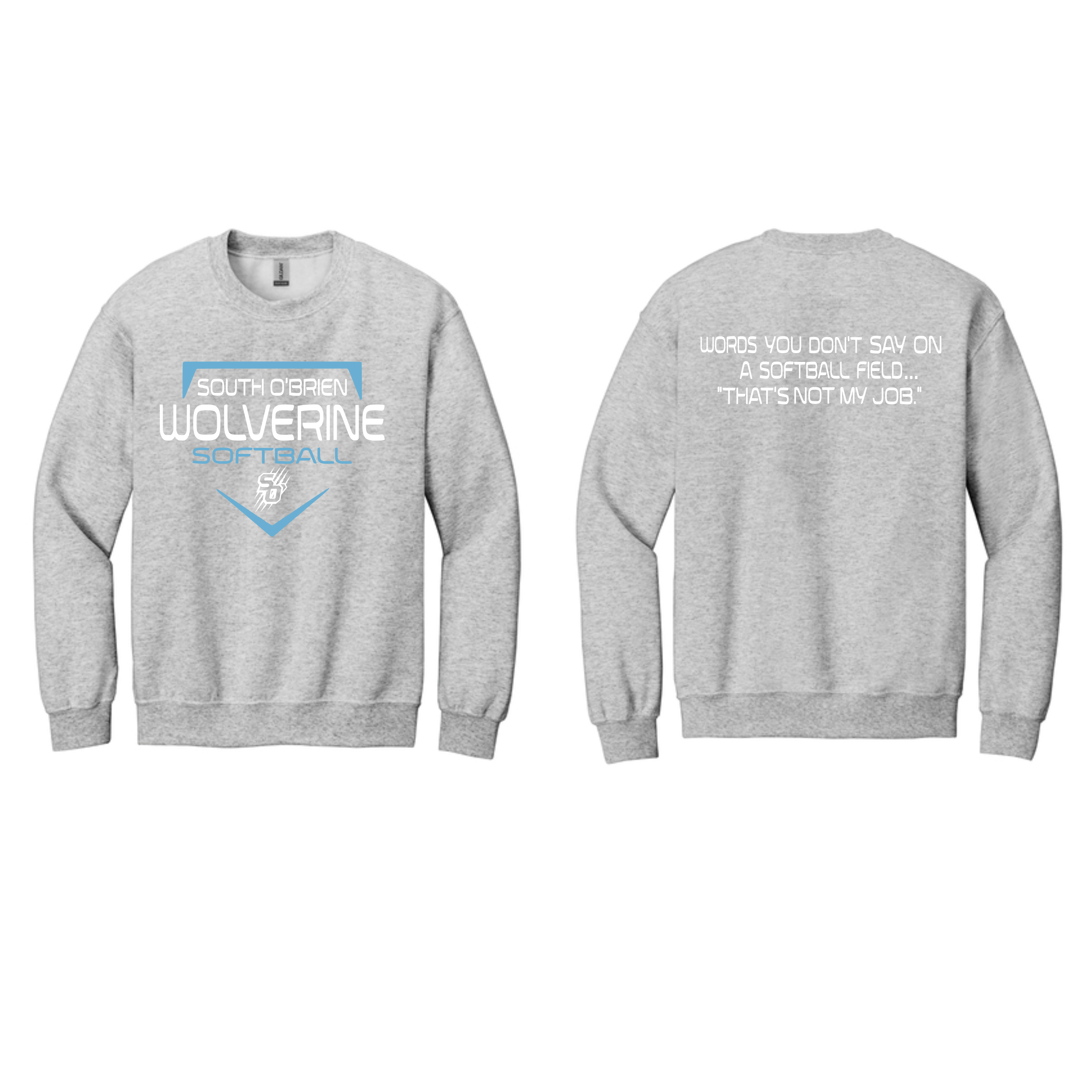 South O'Brien Softball Crewneck Sweatshirt 2025