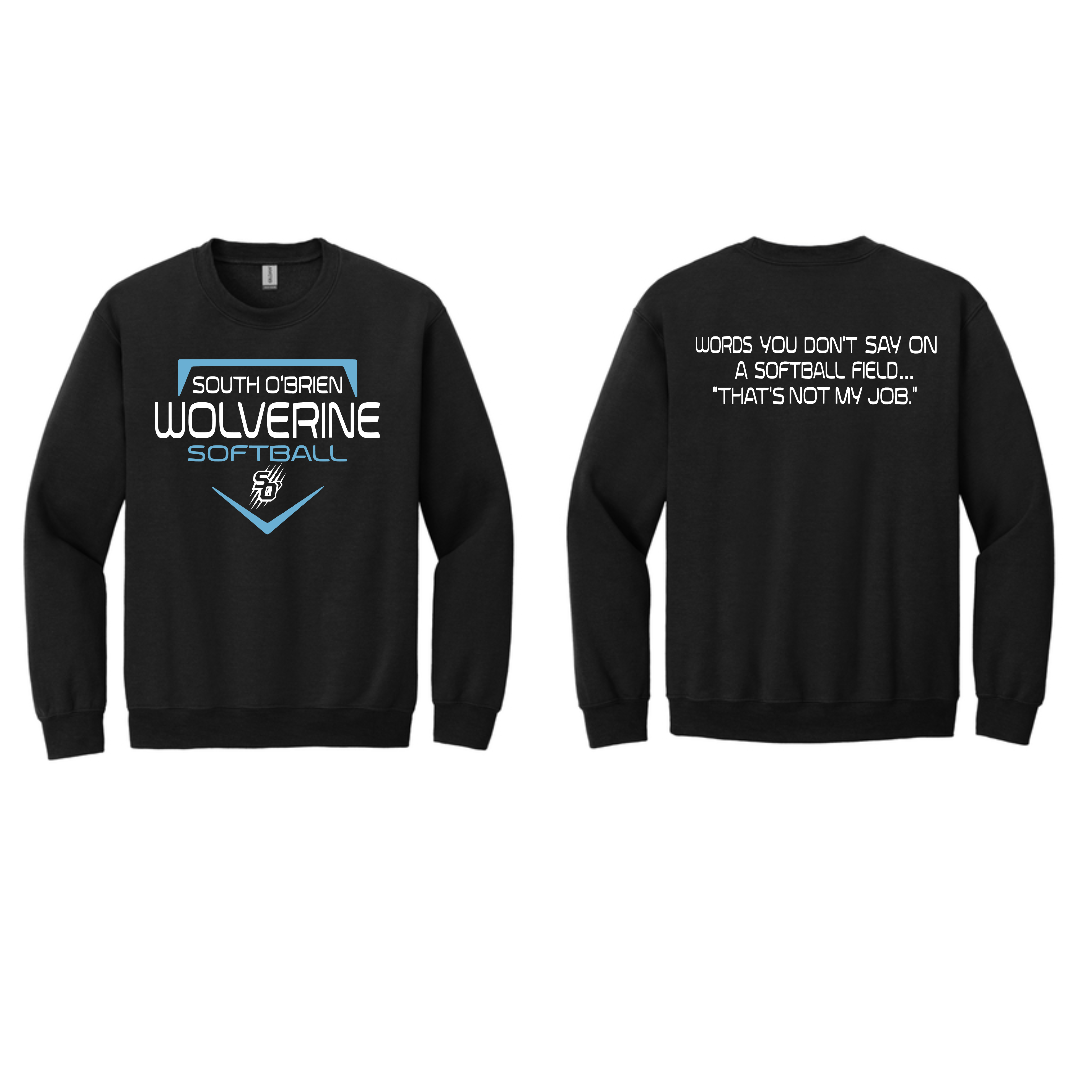 South O'Brien Softball Crewneck Sweatshirt 2025