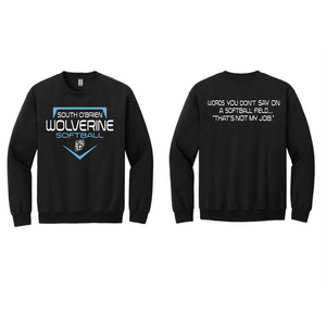 South O'Brien Softball Crewneck Sweatshirt 2025