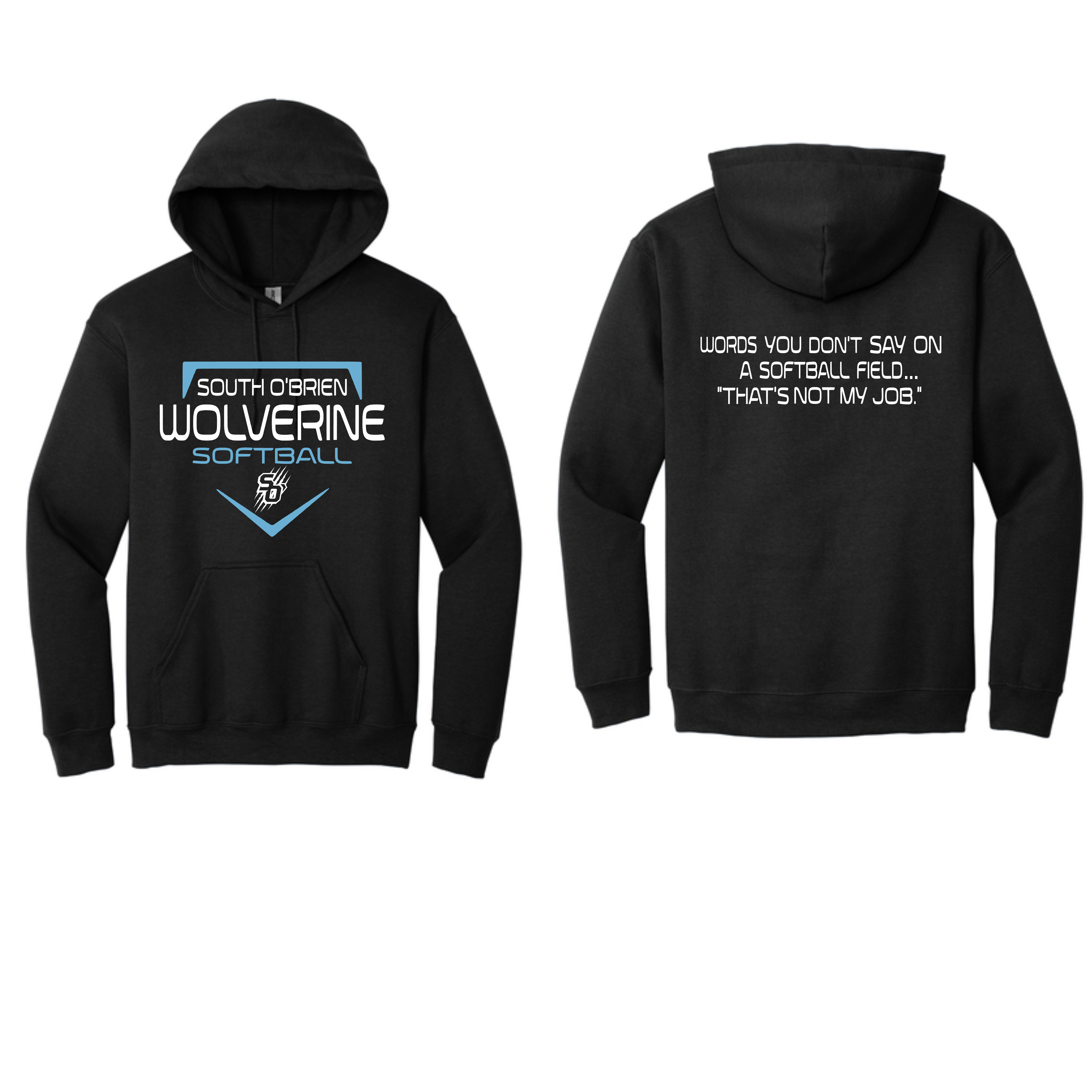 South O'Brien Softball Hooded Sweatshirt 2025