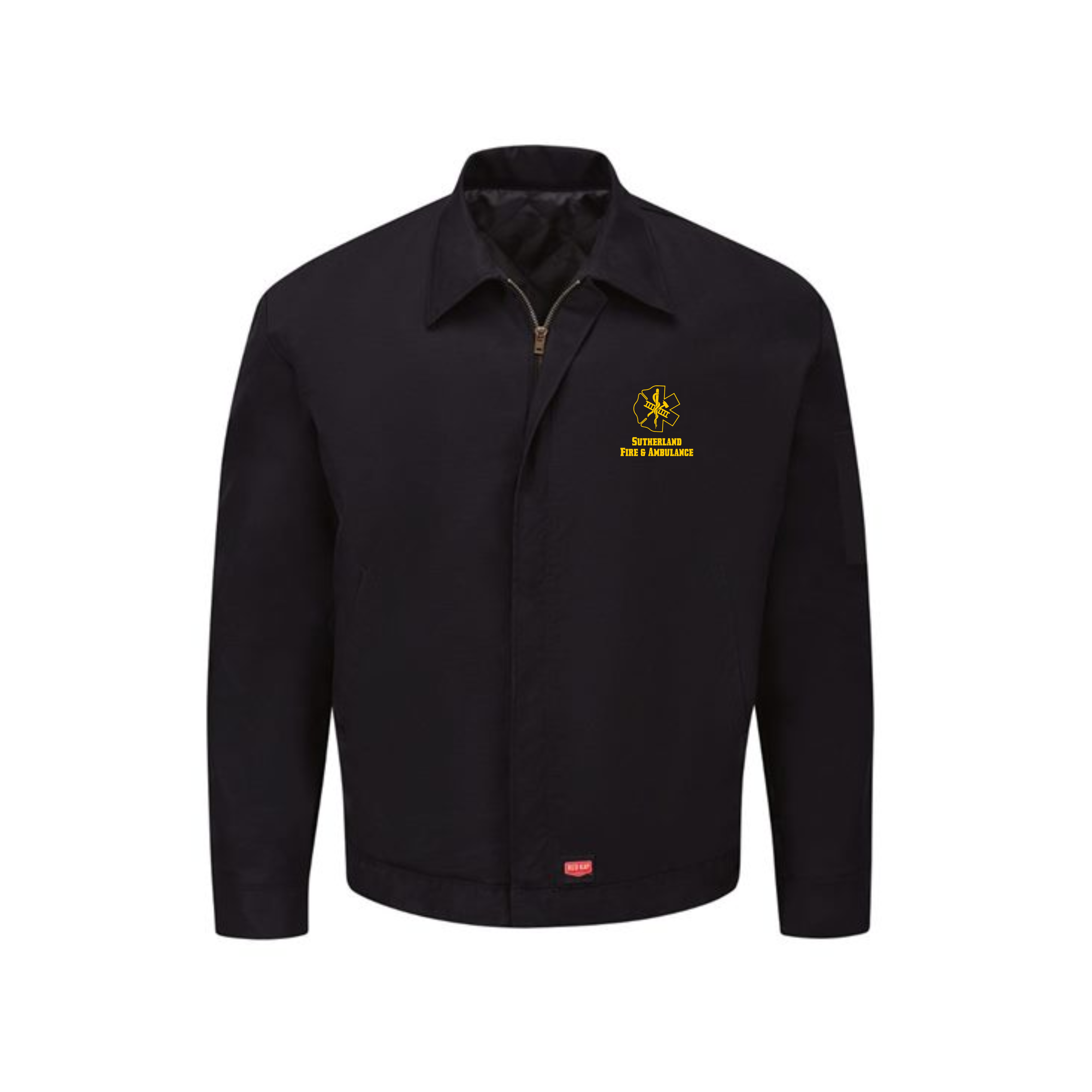 Sutherland Fire Red Cap Crew Jacket