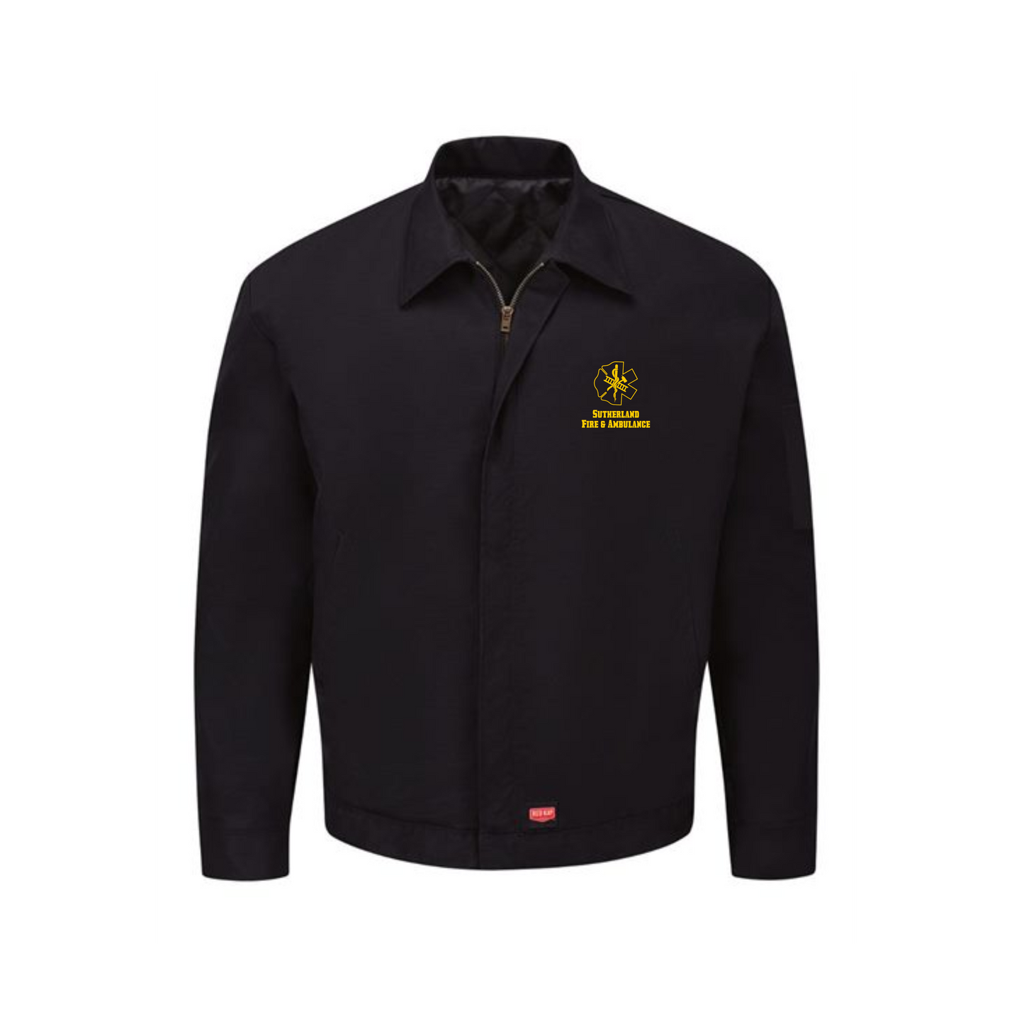 Sutherland Fire Red Cap Crew Jacket