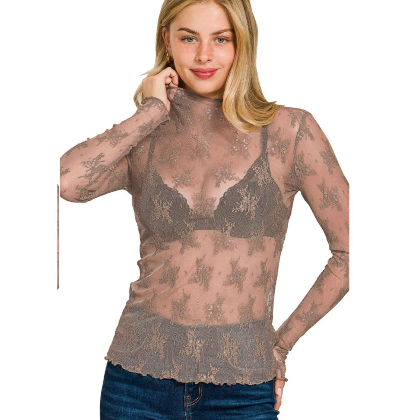 Muse Lace Layering Top