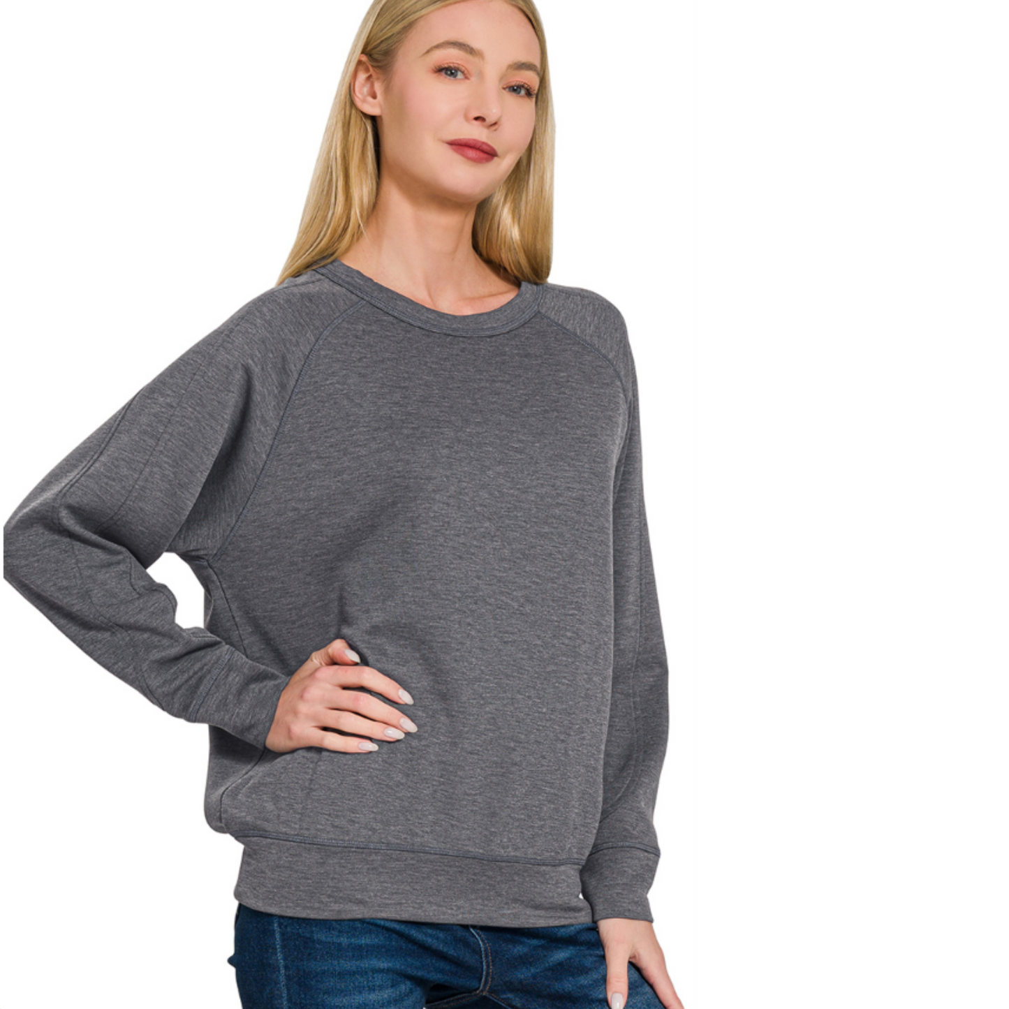 Scuba Round-Neck Sweatshirt