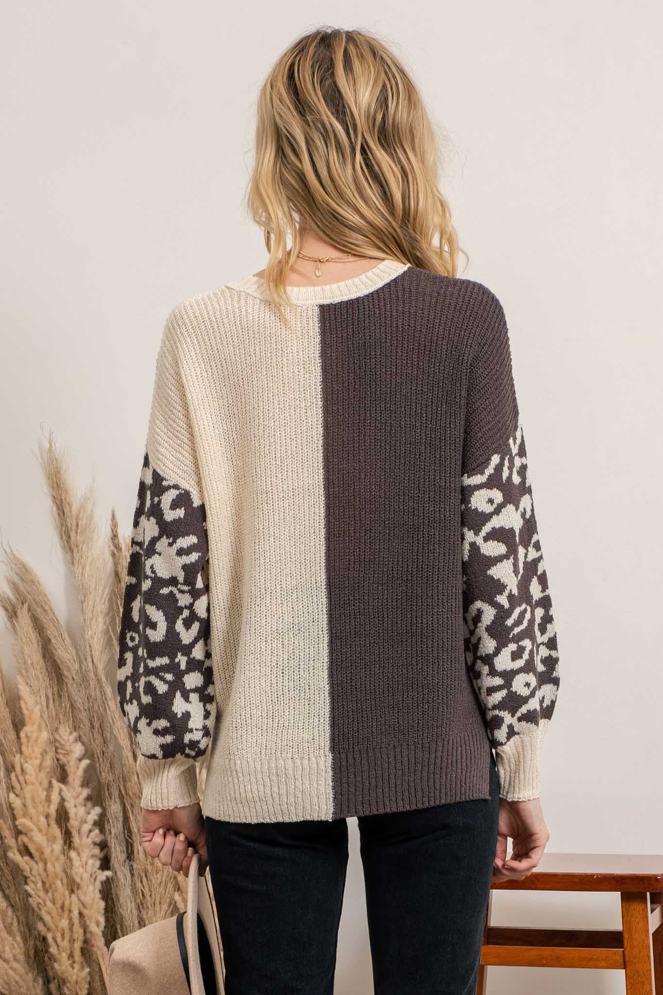 Cami Colorblock Sweater