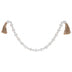 Wood Beads w/ tassels.