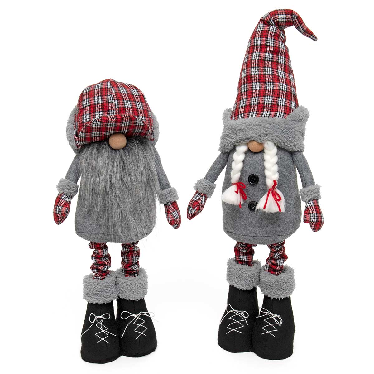 Plaid Expandable Gnome