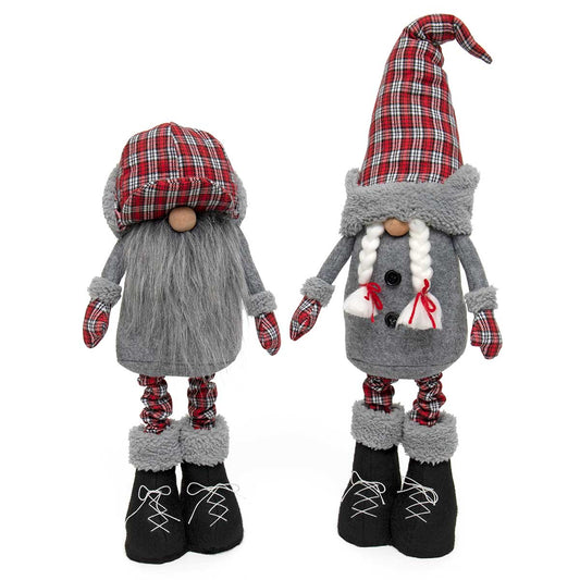 Plaid Expandable Gnome