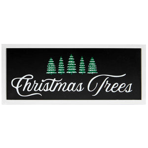 Christmas Trees Sign