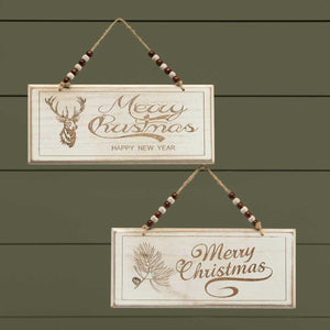 Winter Vision Wood Sign