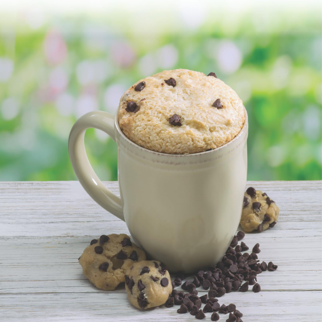 Chocolate Chip Cookie Dough Mug Cake- Single