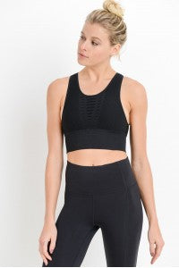 Laser Cut Sports Bra