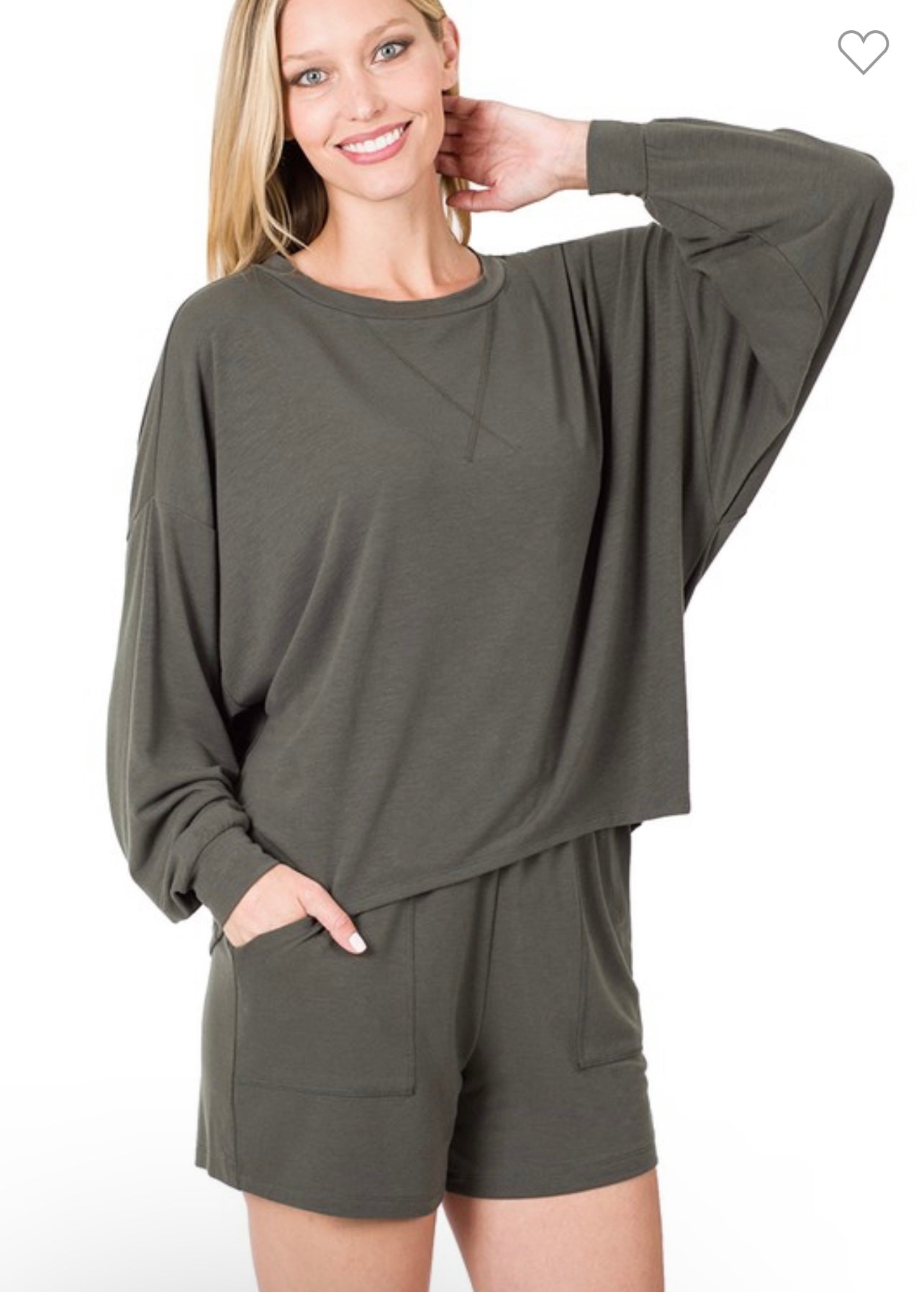 Ash Grey Lounge Set