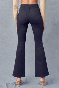 Crystal Petitie High Rise Flare