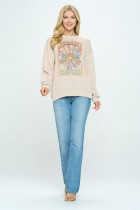 Sunshine Dreamer Ribbed Sweater